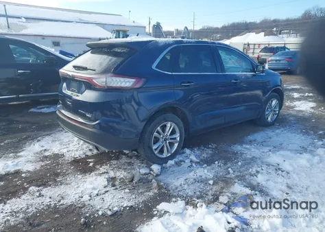2017 Ford Edge Titanium from USA, damaged, VIN 2FMPK4K91HBB55268